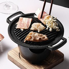 Mini Portable Japanese BBQ Grill Aluminium Alloy Charcoal Grill Barbecue Home