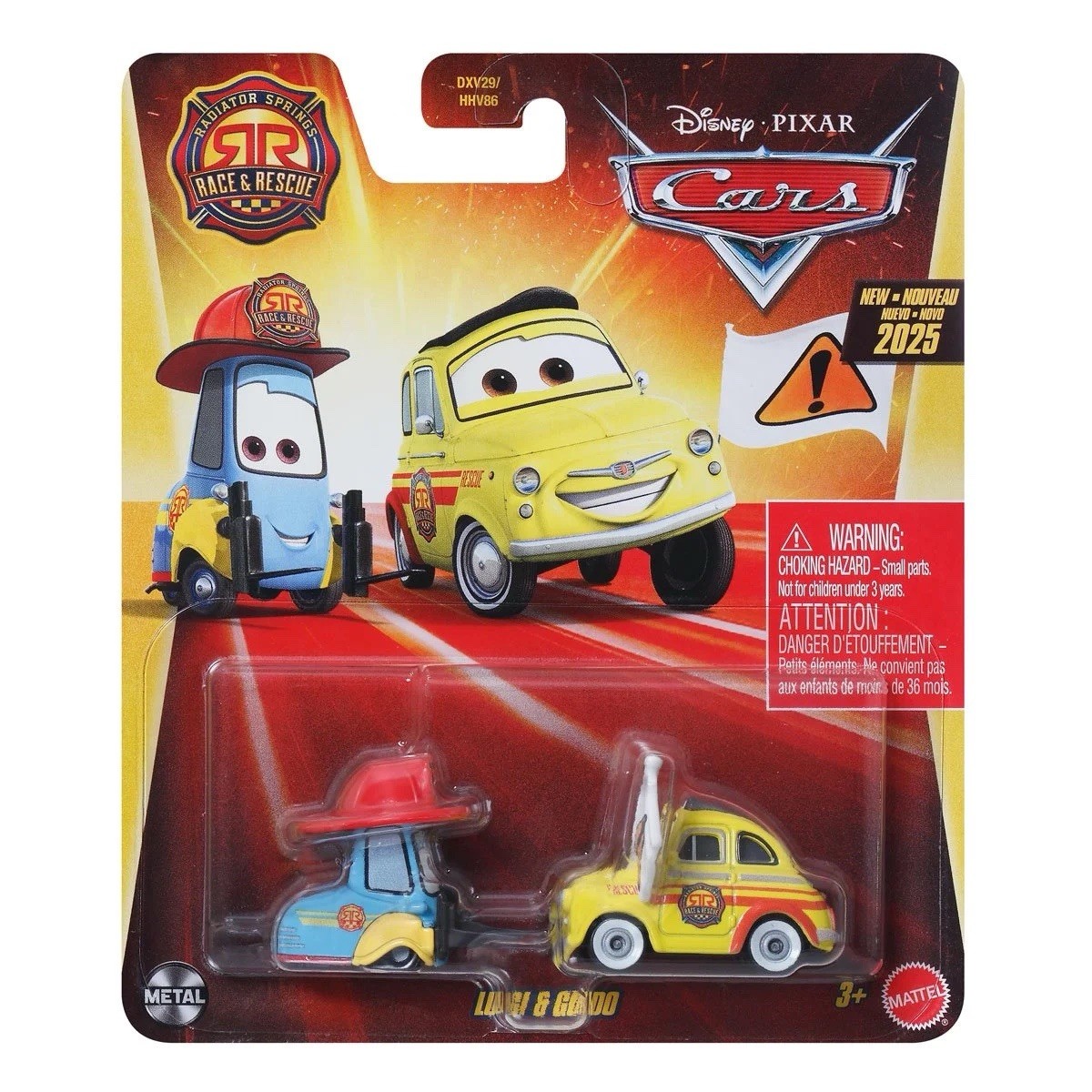 Disney Pixar Cars Race and Rescue Luigi & Guido 2025 Diecast | eBay