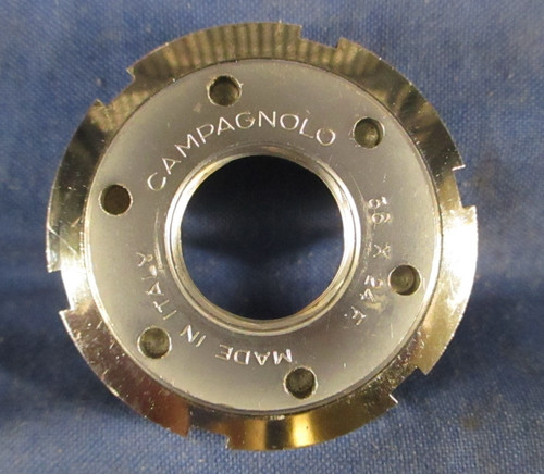 Excellent Campagnolo Nuovo Record bottom bracket adjustable cup, lockring 36x24F