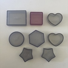Lot Of 8 Creative Memories ASSORTED PUNCH SHAPE BOXES