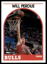 1989-90 Hoops Will Perdue Rookie Chicago Bulls #259