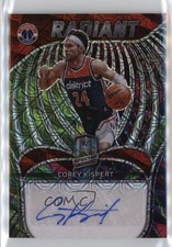 2021 Panini Spectra Radiant Signatures Meta Prizm 21/25 Corey Kispert Auto 02ez