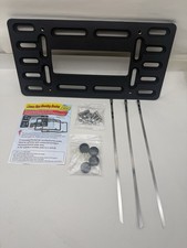 License Plate Bracket Holder- Front License Plate Mounting Kit, Universal READ.