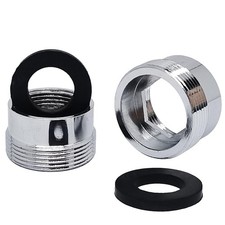 Faucet Adapter Aerator For Water Purifier,18mm Female x 1mm To 22mm Male Conn...