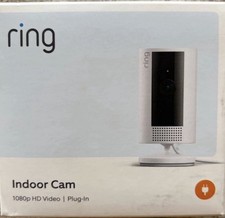 Ring Indoor Cam 2nd Gen Plug-In 1080p HD WiFi Security Camera White Ships Free