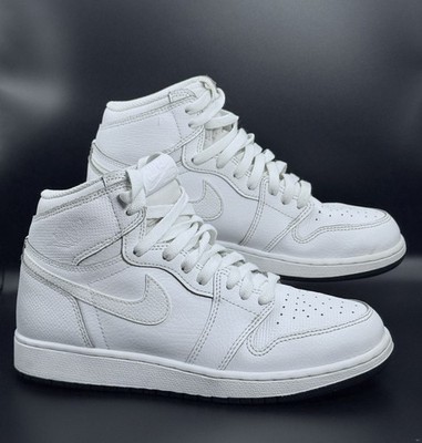 Air Jordan Air Jordan 1 Mid 'Triple White' 554724-136 Shoes