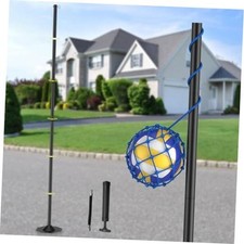 Tetherball Set with Ball and Rope, 7.9Ft Adjustable Height Heavy Duty