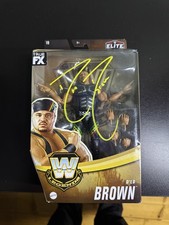 AUTOGRAPHED DLO BROWN ELITE FIGURE WWE Legends Series 19