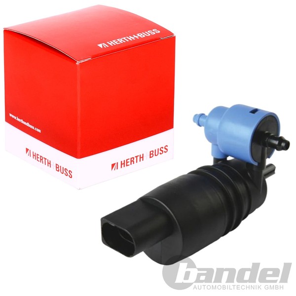 Herth+Buss Elparts SCHEIBEN-WASCHWASSERPUMPE Dualpumpe Passend FüR Audi A1 A3-image