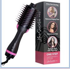 Pink Hair Sensation Pro One Step Hair Dryer  Styler Dries  Volumizer