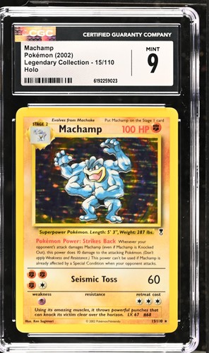 Machamp graded CGC 9 for sale on eBay