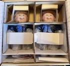 Vintage 1996 Danbury Mint Cabbage Patch Kids Olympikids Dolls With COA