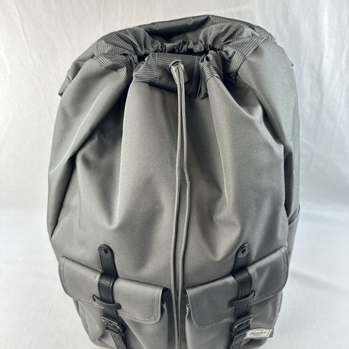 NEW Herschel Supply Co Buckingham Grey Large 33L Rucksack School Backpack-NWT - Picture 8 of 12