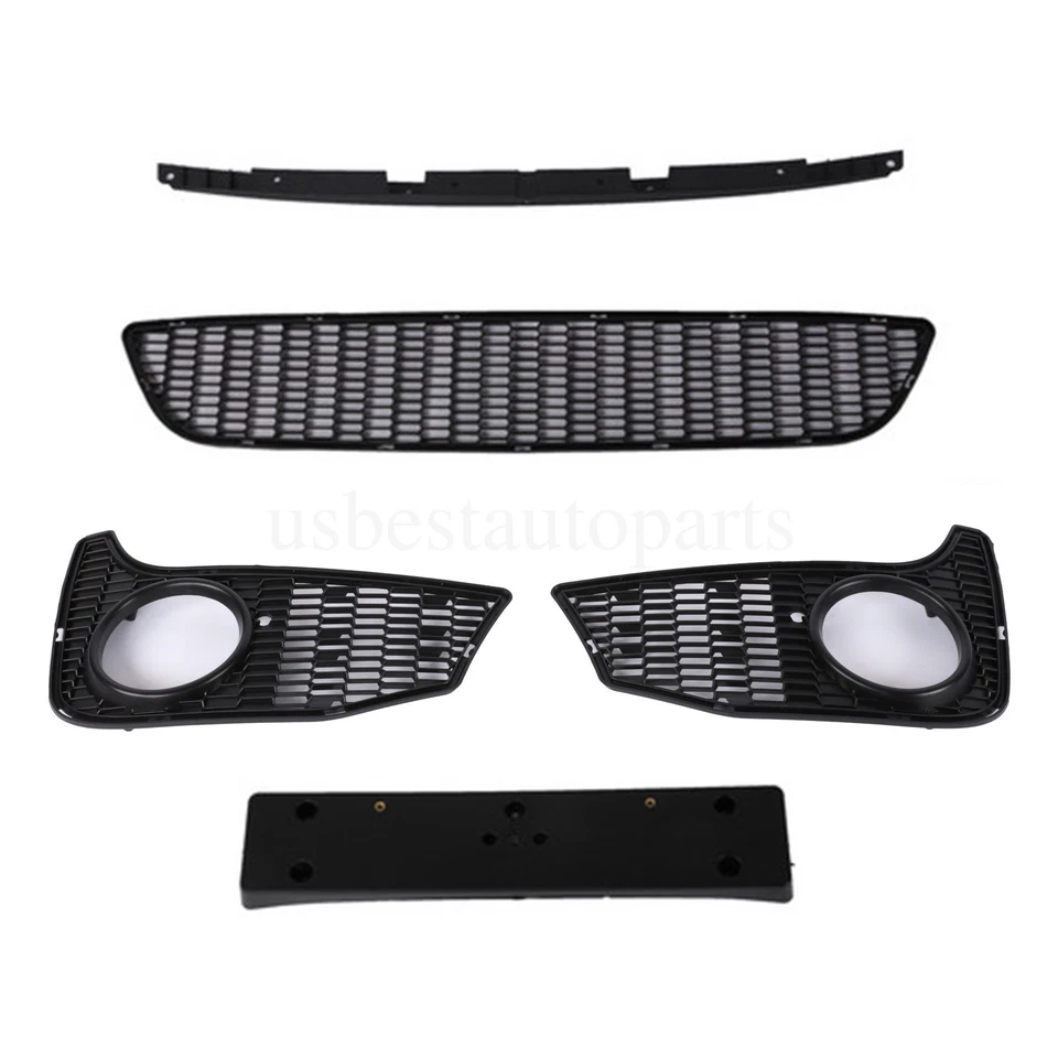 Front Bumper Assembly Cover Fit M4 Style For BMW 4 SERIES F32 F33 F36 2014-2020 Foto 3 de 4