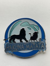 Disney The Lion King Simba & Timon & Pumba Silhouette Hakuna Matata Pin G4