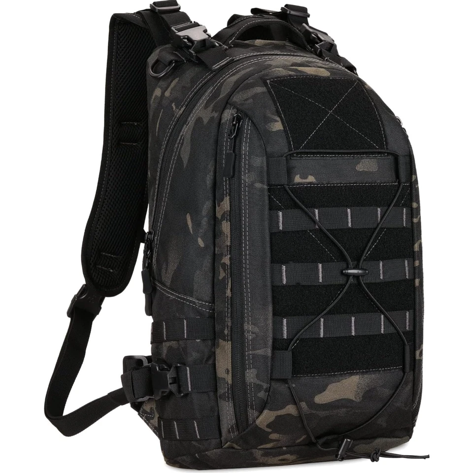 Kleiner Wanderrucksack 15L Molle Taktisch Rucksack Tagesrucksack Outdoor