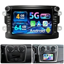 Jawseu 4+64g Autoradio Android per Renault Dacia Dokker Duster Sandero - Miniatura 1