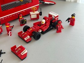 LEGO F14 T & Scuderia Ferrari Truck 75913 Speed Champions Complete Retired Set