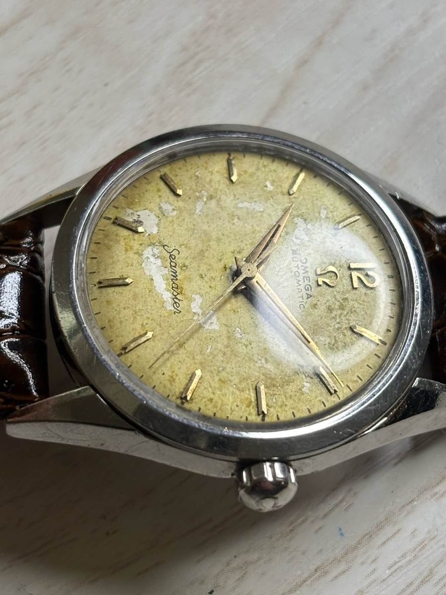 Running Vintage Men's Omega Seamaster 2802-6 SC Automatic Cal. 471