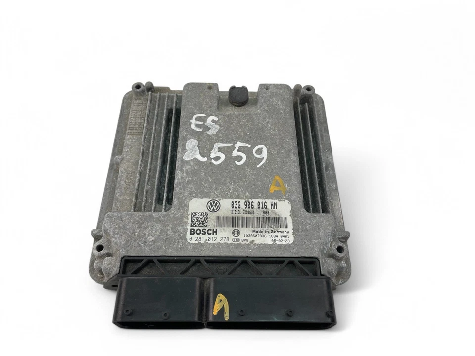 Centralina motore SEAT TOLEDO III 5P2 ECU 03G906016HM 0281012278 29073756 - Immagine 2 di 4
