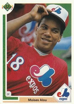 1991 Upper Deck #665 Moises Alou x
