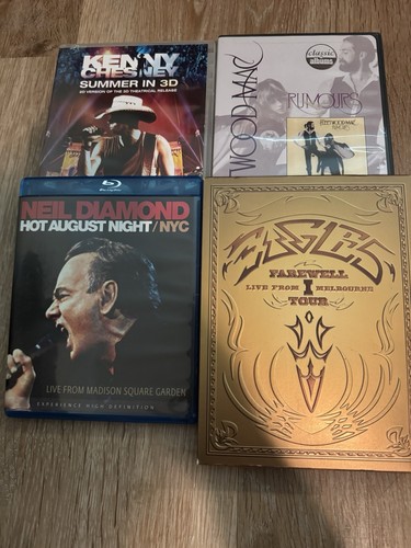 Music DVD’s and movies  