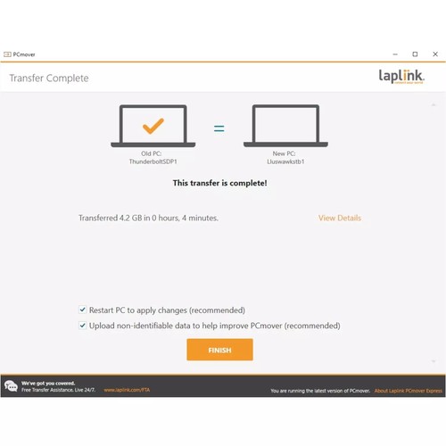 Laplink Easy Transfer Cable for Windows, Includes Pcmover Express Software and E - Picture 4 of 11