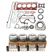 Engine Overhaul Rebuild Kit Piston 23mm For Vw Audi 2.0t Passat Tiguan Beetle