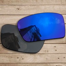 hdhut Polarized Replacement Lens for-Oakley Gascan Sunglasses Pacific Blue