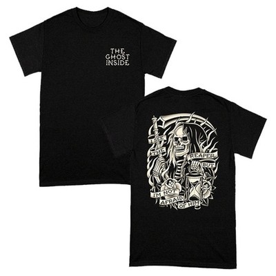 The Ghost Inside Spiral Black Full Size Shirt Twoside BL1518