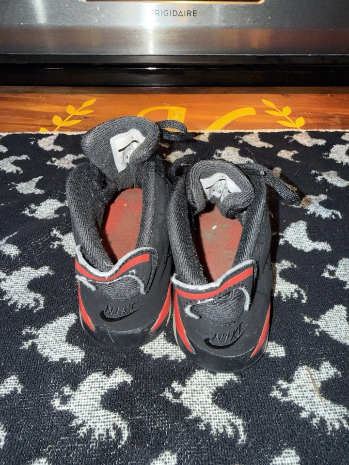 Nike Air Jordan 6 Retro Infrarrojo Negro Talla 8 Niños’s Zapatillas Zapatos Foto 3 de 4