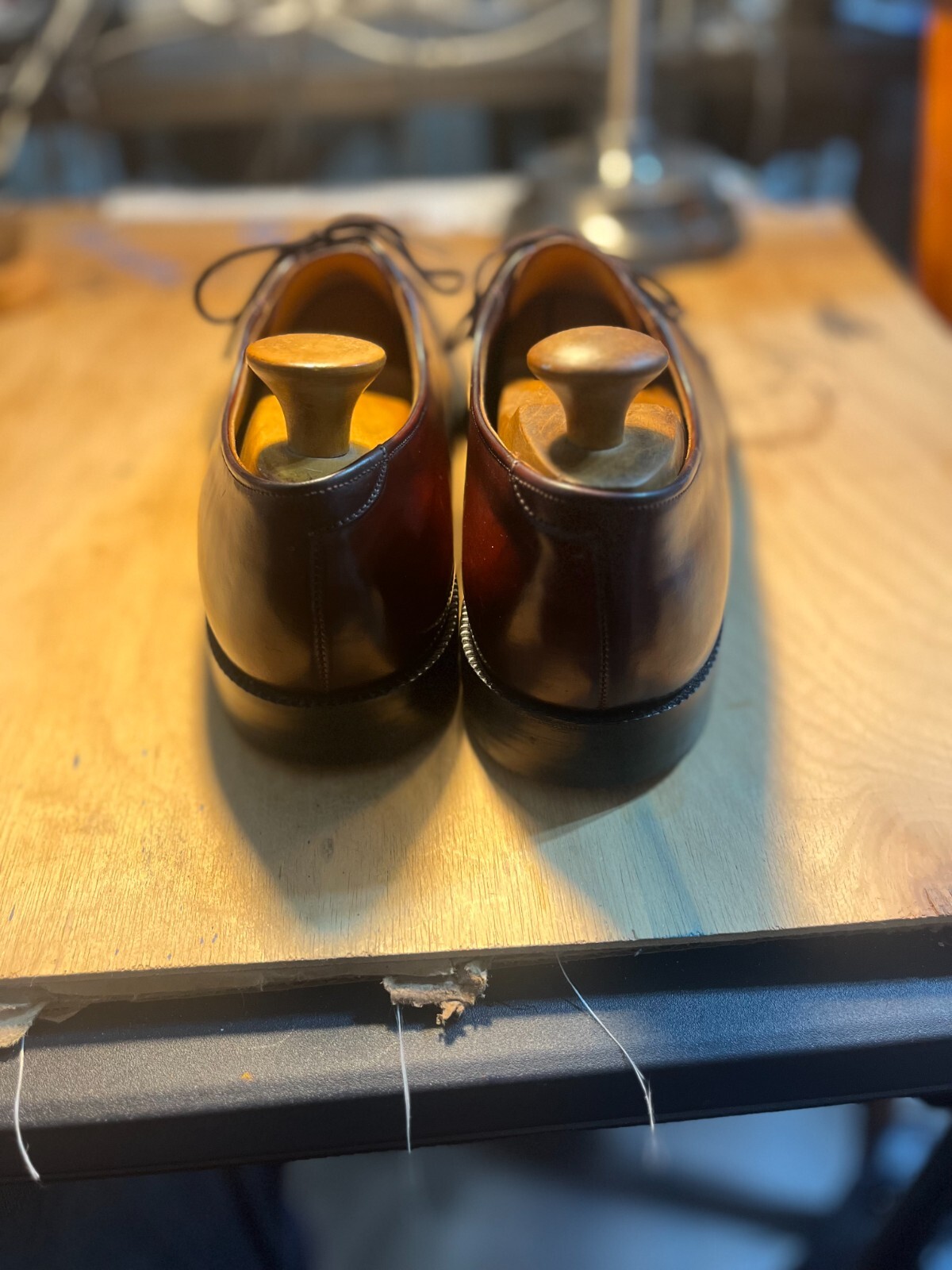 Wall-Streeter Custom Grade Shell Cordovan burgund… - image 4