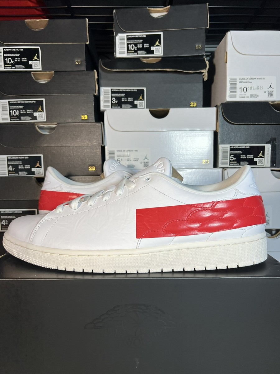 Nike Air Jordan 1 Centre Court White University Red BRAND