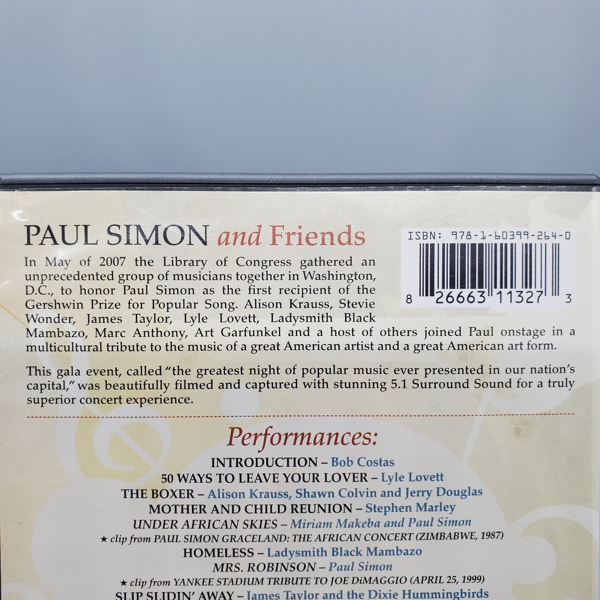 Paul Simon and Friends: The Library of Congress Gershwin