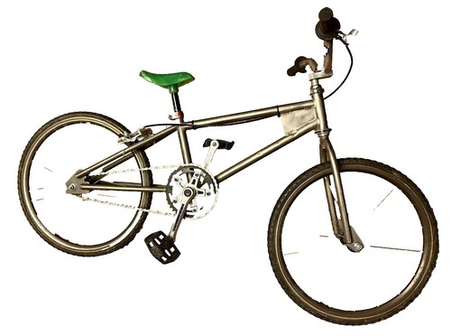 Vintage BMX Old School Bike ODI Mushroom Gray/White Grip | eBay