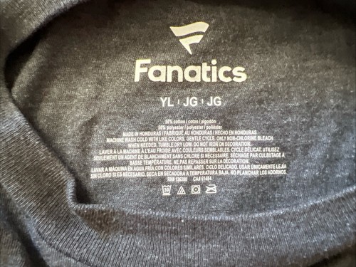 Washington Capitals NHL Hockey Long Sleeve Gray Shirt Youth Large 14/16 - Picture 4 of 4