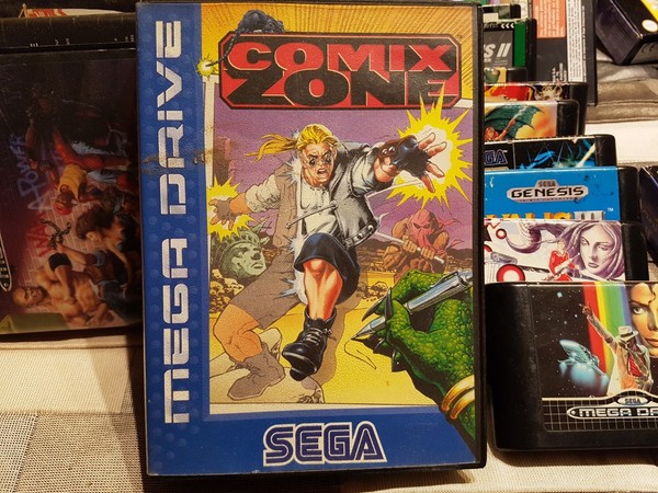 JUEGO COMIX ZONE SEGA MEGADRIVE / GENESIS JUEGAZOOO!!!!!  COMPLE