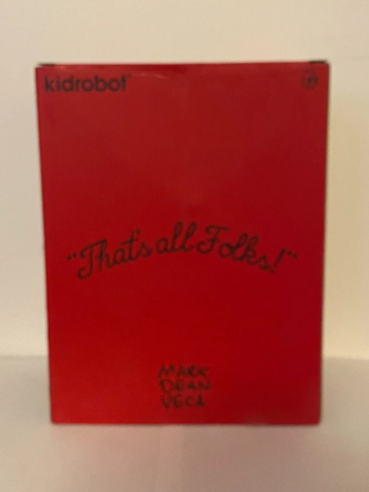 Figura Vinilo Juguete Diseñador Kidrobot Looney Tunes Mark Dean Veca Piolín Pájaro 8" Foto 4 de 4