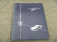 1957-1960 Volkwagen Vw Karmann Ghia Coupe Parts Catalog Manual 1958 1959