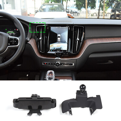 Support Téléphone Voiture Magnétique MagSafe Pour Volvo XC60 2018-2025 - Fixation Sur Grille Aération, Rotation 360°