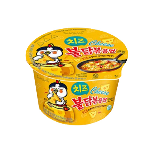 Samyang Korean Popular Cheese Buldak Bokeum Ramyun 105g Spicy Noodle ...