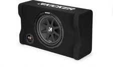 Kicker Comp 48CDF104 10" 4-ohm Shallow Loaded Enclosure