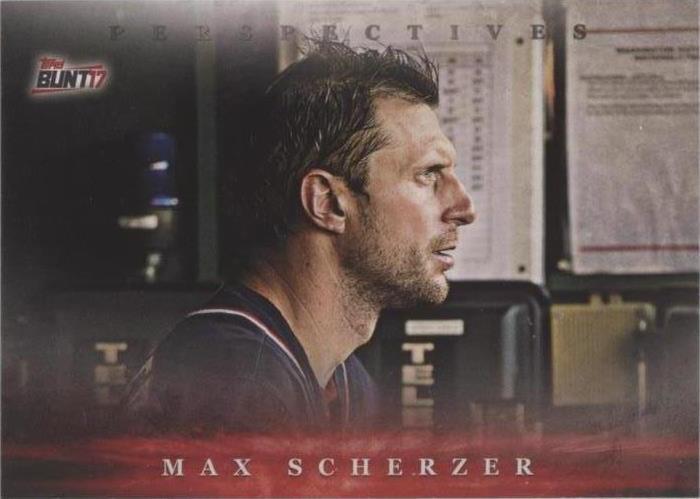 2017 Topps Bunt - Max Scherzer #P-MS - 1 of 1