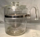 Vintage Pyrex 9 Cup Glass Coffee Pot Percolator #7759 Complete