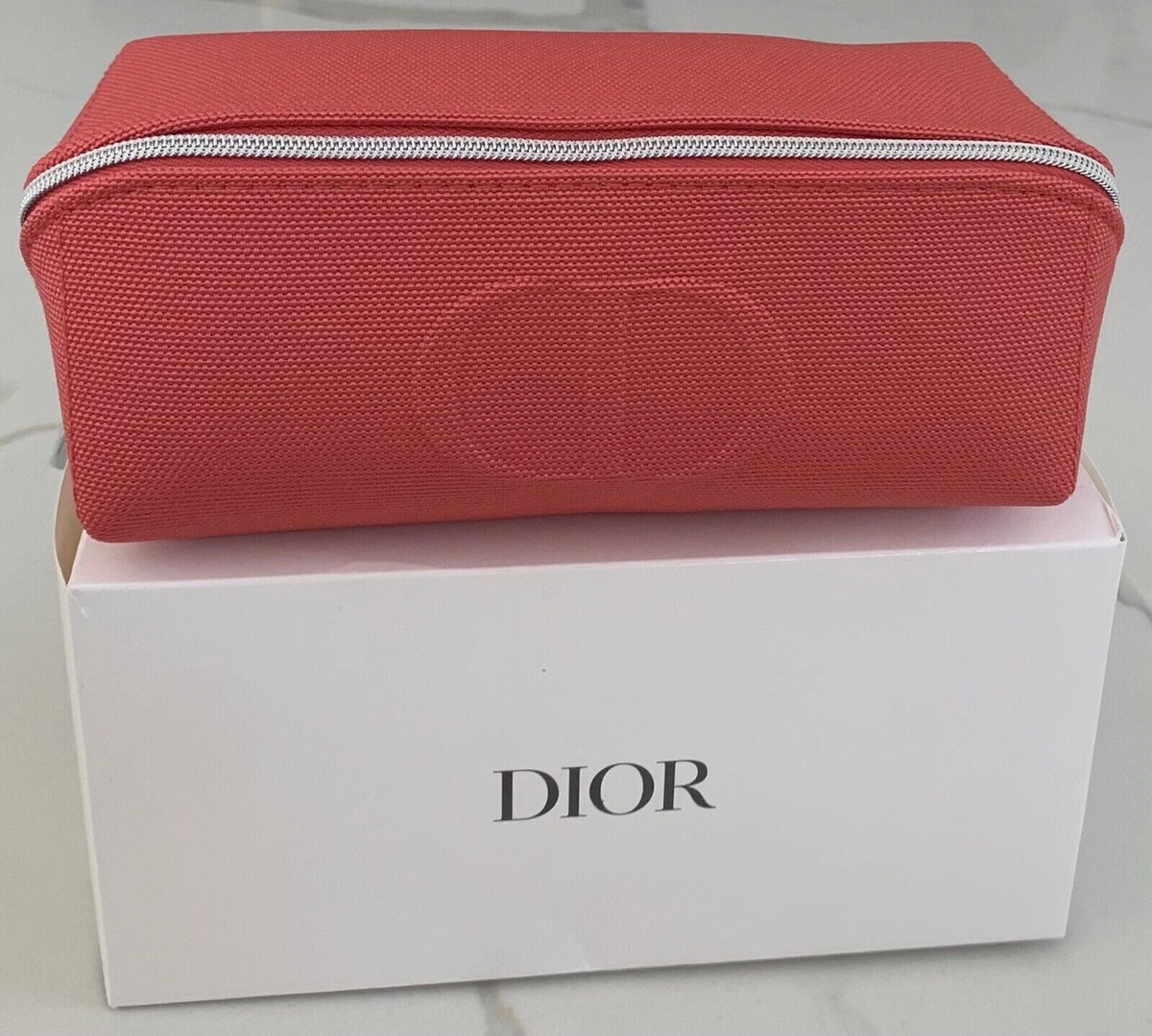 DIOR CORAL Trousse / Pouch MINI MAKEUP BAG