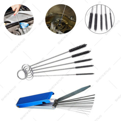 #ad #ad Carb Jet Cleaning Tools Set Carburetor Wire Cleaner Kit For Motorcycle ATV Parts $2.98