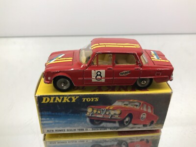 Dinky toys - Alfa Romeo rallye - neuf en boite ref 1401, Vente aux enchères : Jouets - Trains - Poupées - Automates