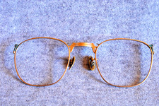 shuron browline frame gold 1/10 12k gold filled