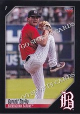 2022 Birmingham Barons Garrett Davila RC Rookie Chicago White Sox