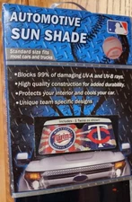 Minnesota Twins ProMark MLB Automotive Sun Shade Windshield Protector Visor New